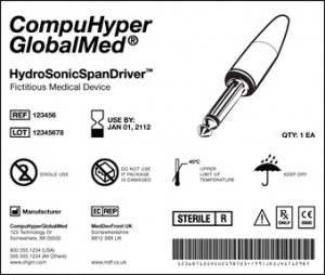 Sample UDI Label